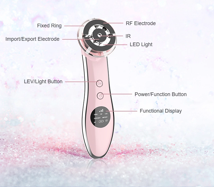 LED Light Facial RF Multifunction Beauty Machine